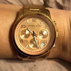 Michael Kors gold watch